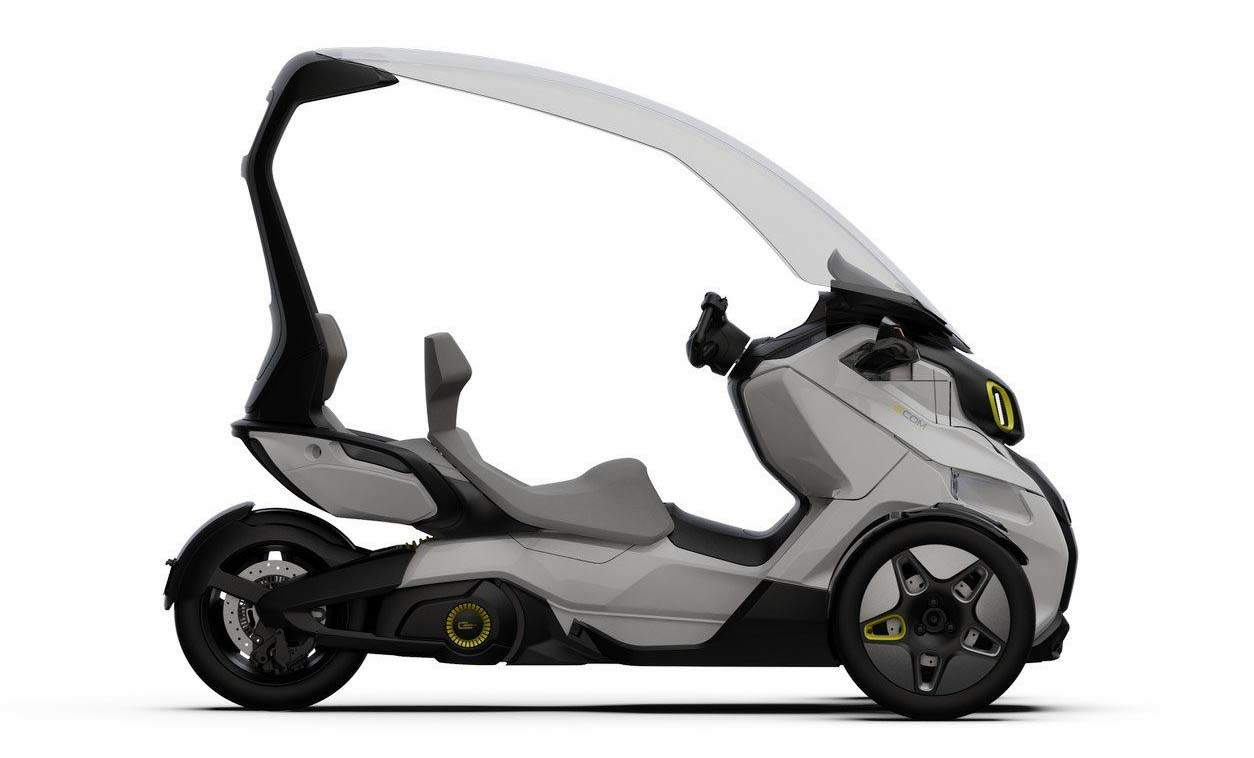 BRP Electric Motorcycle & Scooter Concepts